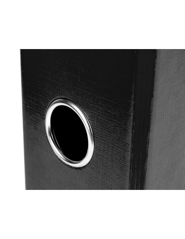 CI | Modulo liderpapel 2 archivadores folio 2 anillas mecanismo de palanc 75mm negro