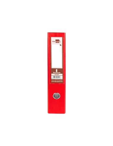 CI | Modulo liderpapel 2 archivadores folio 2 anillas mmecanismo de palanca 75mm rojo