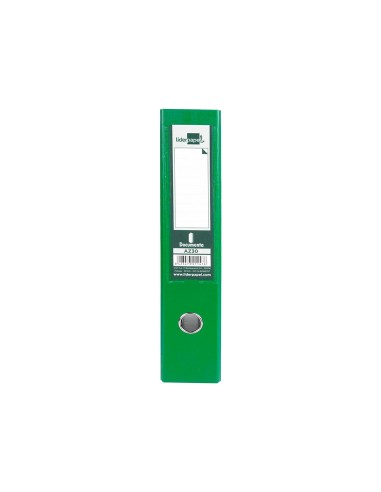 CI | Modulo liderpapel 2 archivadores folio 2 anillas mecanismo de palanc 75mm verde