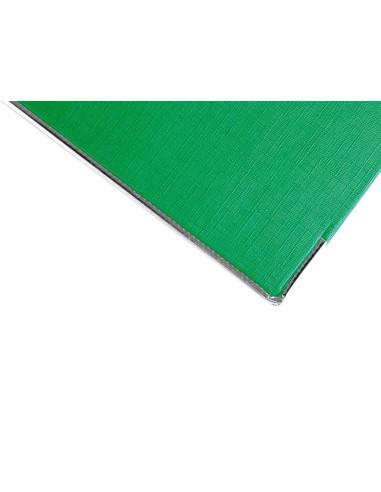 CI | Modulo liderpapel 2 archivadores folio 2 anillas mecanismo de palanc 75mm verde