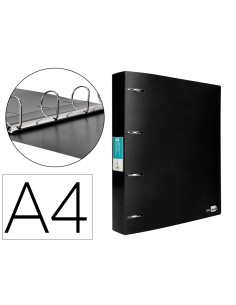 CI | Carpeta Liderpapel 4 Anillas 40 Mm Mixtas...