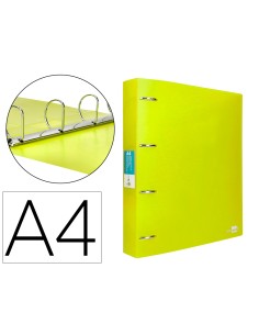 CI | Carpeta Liderpapel 4 Anillas Mixtas 40 Mm...