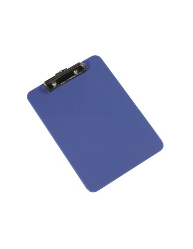 CI | Portanotas q-connect plastico din a4 azul 3 mm