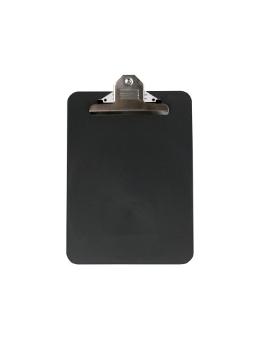 CI | Portanotas q-connect polipropileno negro din a4 4 mm