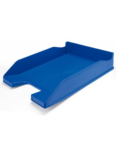 CI | Bandeja sobremesa plastico q-connect azul opaco