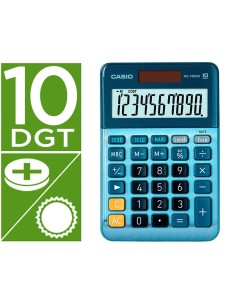 CI | Calculadora Casio Ms-100Em Sobremesa 10 Digitos Tx...