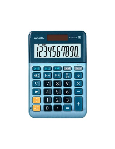 CI | Calculadora Casio Ms-100Em Sobremesa 10...