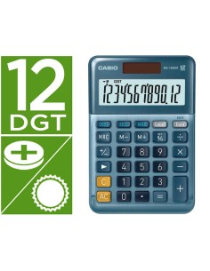 CI | Calculadora Casio Ms-120Em Sobremesa 12 Digitos Tx...