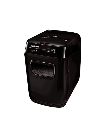 CI | Destructora de documentos fellowes automax 150c capacidad de corte 150 hojas clips grapas y tarjetas 32l