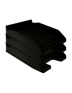 CI | Bandeja sobremesa plastico q-connect negro opaco 2