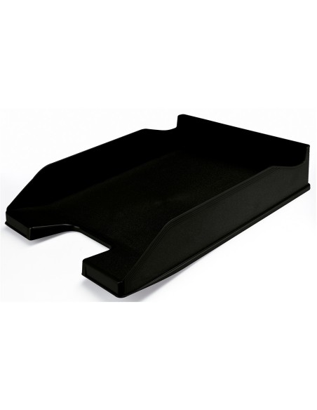 CI | Bandeja sobremesa plastico q-connect negro opaco