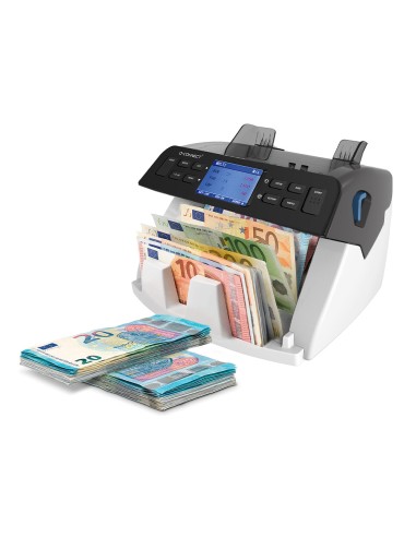 CI | Detector y contador q-connect de billetes falsos sensor doble cis actualizacion divisas usb tarjeta sd o