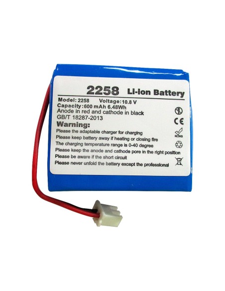 CI | Bateria de litio q-connect recargable kf17282 para detector de billetes falsos kf14930