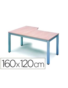 CI | Mesa oficina rocada serie executive forma en l...