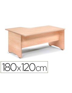 CI | Mesa rocada serie work 180x120 cm derecha acabado...