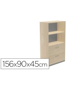 CI | Armario rocada con dos estantes y dos cajones...