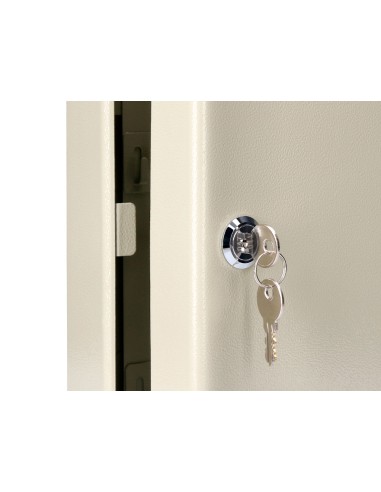 CI | Armario metalico portallaves q-connect 370x280x80 mm para 140 llaves