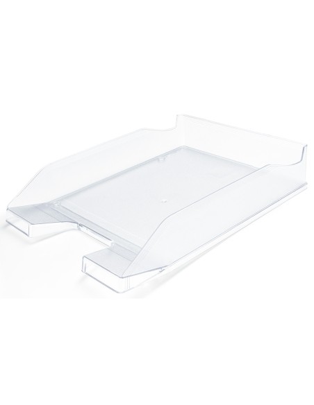 CI | Bandeja sobremesa plastico q-connect transparente