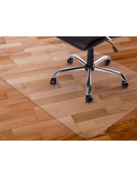CI | Alfombrilla para suelo q-connect pvc protectora del suelo 900x1200 mm grosor 2 mm