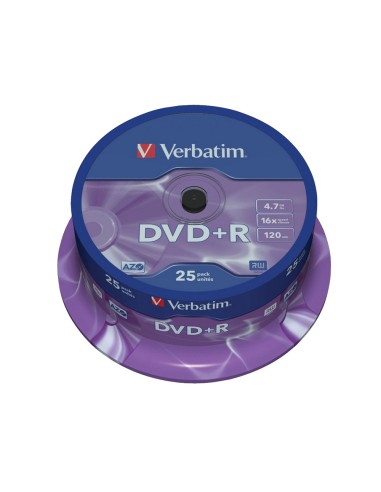 CI | Dvd+r verbatim capacidad 4.7gb velocidad...