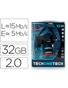 CI | Memoria Usb Tech On Tech Camara Fotos Dx 32 Gb