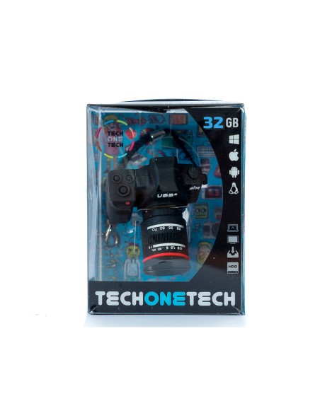 CI | Memoria Usb Tech On Tech Camara Fotos Dx 32 Gb