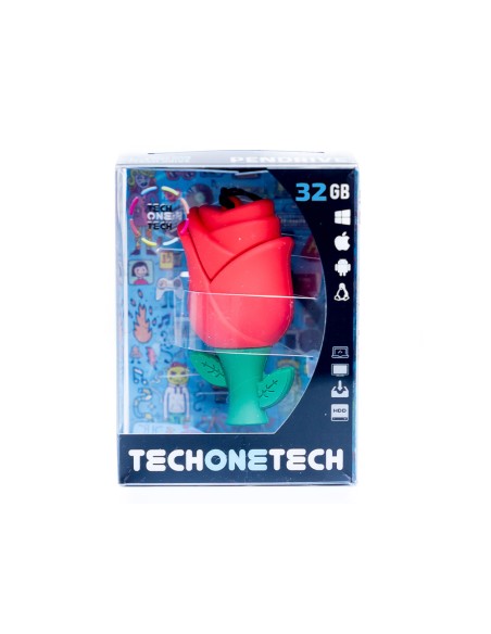CI | Memoria Usb Tech On Tech Rosa One 32 Gb