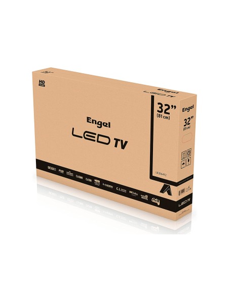 CI | Televisor engel everled le3264t2 32" full hd tdt2 hdmi2 usb 2.0 pvr funcion oca modo hotel