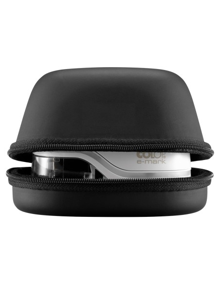 CI | Funda protectora colop para impresora e-mark cierre cremallera color negro