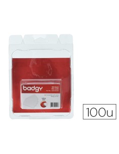 CI | Tarjeta pvc para impresora badgy grosor 0,50 mm pack...