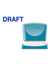CI | Sello x'stamper quix personalizable color azul medidas 11x40 mm q-10