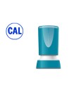 CI | Sello x'stamper quix personalizable color azul redondo diametro 14 mm q-32