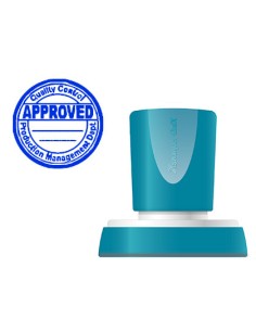 CI | Sello x'stamper quix personalizable color azul...