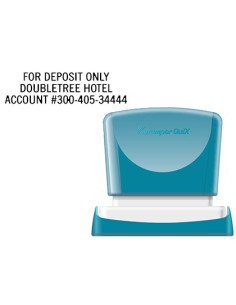 CI | Sello x'stamper quix personalizable color negro...