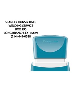 CI | Sello x'stamper quix personalizable color negro...