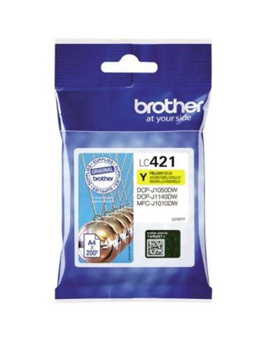 Cartucho de tinta ORIGINAL LC421Y