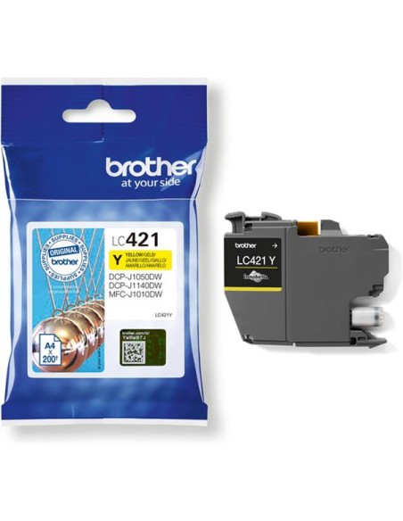 Cartucho de tinta ORIGINAL LC421Y