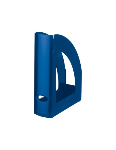 CI | Revistero plastico q-connect azul opaco