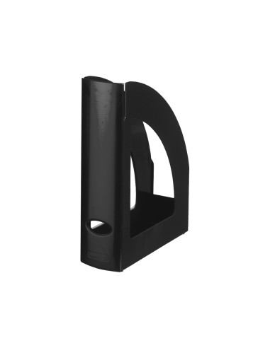CI | Revistero plastico q-connect negro opaco