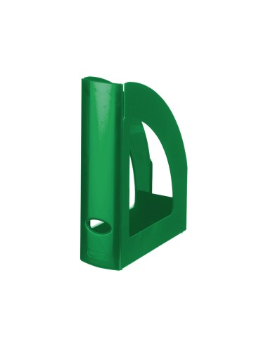 CI | Revistero plastico q-connect verde opaco