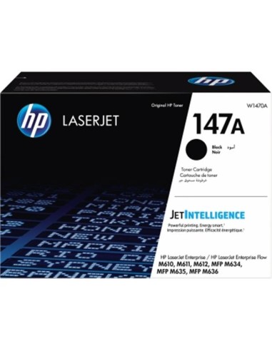 Cartucho de toner ORIGINAL W1470A - nº147A