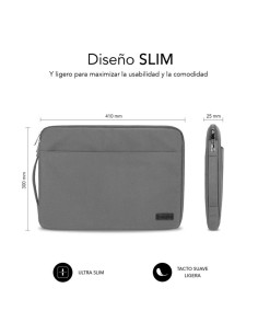Funda Subblim Urban Laptop Sleeve para Portátiles hasta...
