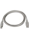 Cable usb impresora aisens a101-0004 - tipo a macho-tipo b macho - 4.5m - beige