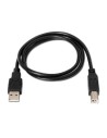 Cable usb impresora aisens a101-0008 - tipo a macho-tipo b macho - 4.5m - negro