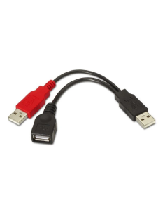 Cable usb 2.0 + alimentación aisens a101-0030 -...