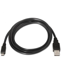 Cable USB 2.0 Aisens A101-0029/ USB Macho - MicroUSB...