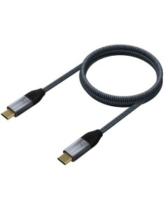 Cable USB 2.0 Tipo-C Aisens A107-0628 5A 100W/ USB Tipo-C...