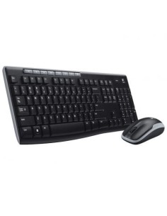 Teclado y ratón inalámbricos logitech desktop mk270...