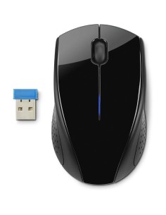 Ratón inalámbrico hp 200 black - 2.4ghz - 1000ppp - led...