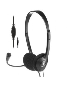 Auriculares NGS MS 103 Pro/ con Micrófono/ Jack 3.5/ Negros